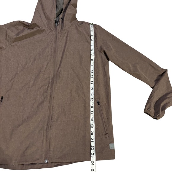 Vuori Womens Small Brown Full Zip Outdoor Trainer Shell Performance Jacket - Picture 9 of 10